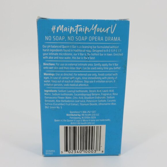 Queen V Wild Berry V Cleansing Bar UPC 302340100038 3.5oz NEW Paraben Soap Free - Picture 4 of 9